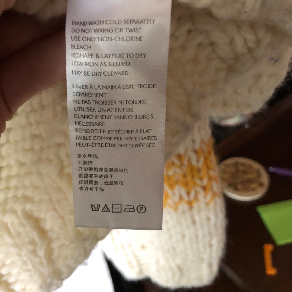 Anthropologie Multicolor Knit Cardigan - Picture 13 of 14